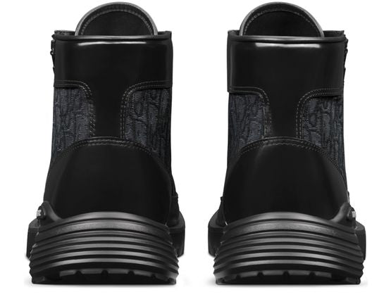 D!or Combat Ankle Boot (Black)