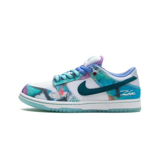 N!ke Sb Dunk Low Futura Laboratories Bleached Aqua