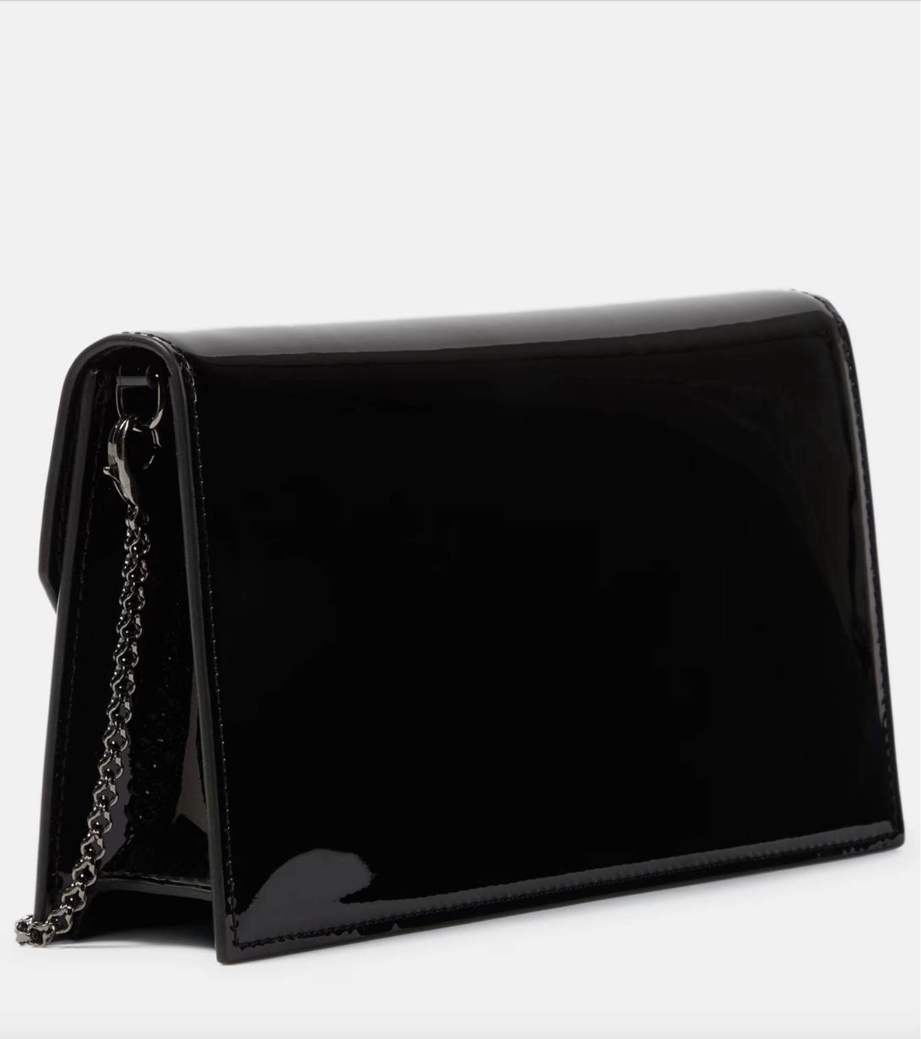 CL Loubi54 leather clutch (Black)