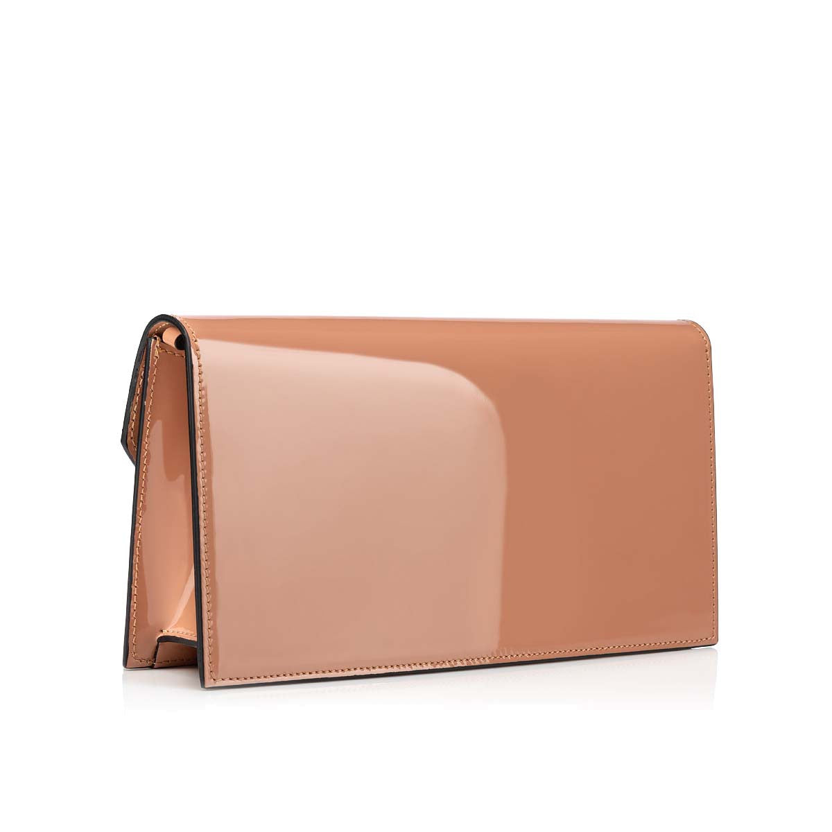 CL Loubi54 leather clutch (Blush)